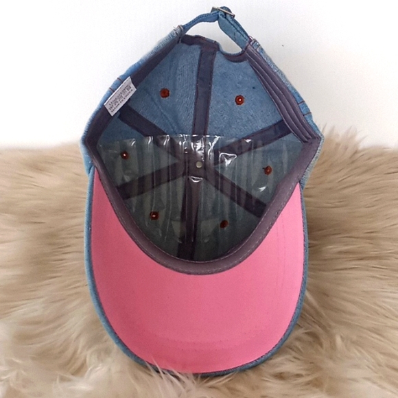 VIP Bling 💎 Denim Baseball Cap - Picture 8 of 12